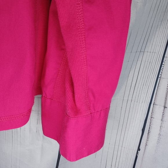 Converse One Star Bright Pink Button-Up Shirt - Picture 6 of 14